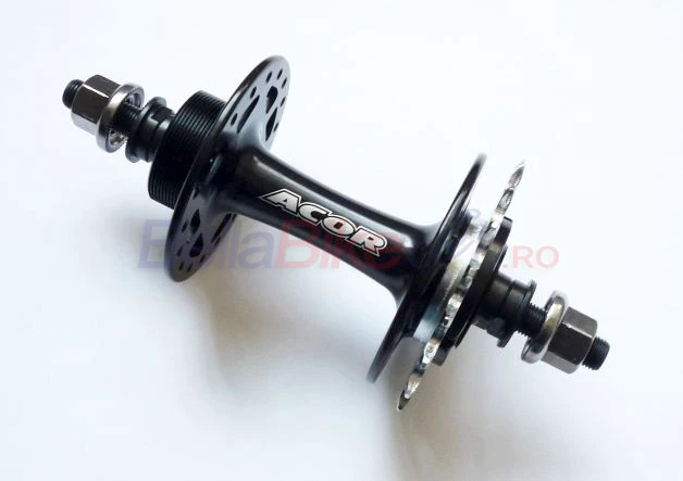 1. Butuc Bicicleta Spate ACOR AHU21005R, 32 gauri, negru