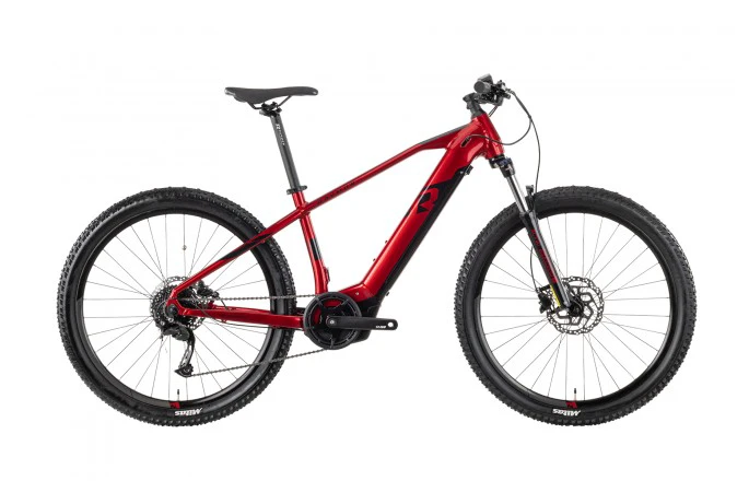 1. Bicicleta Electrica Raymon HardRay E 4.0 27.5 Rosu M