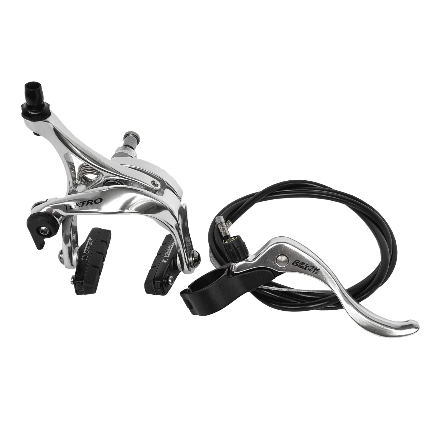 1. Cleste de frana pentru cursiera Tektro R312S, negru