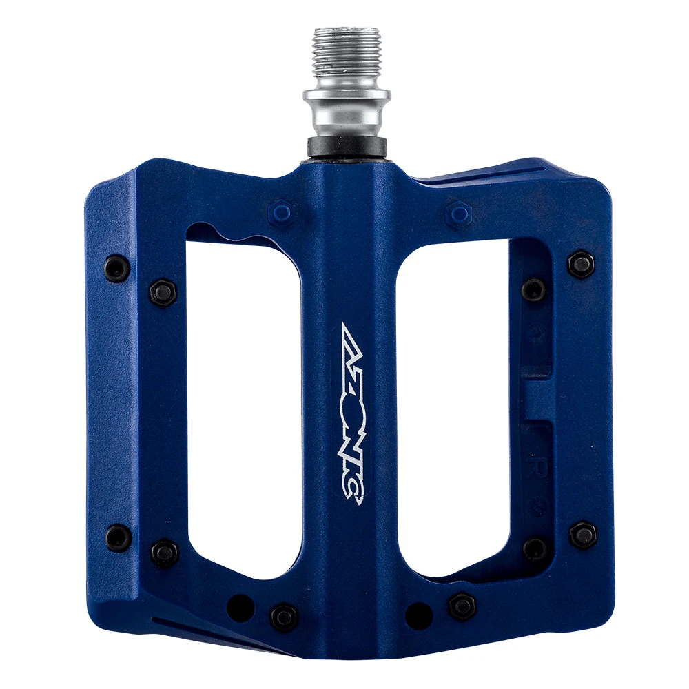 1. Pedale Platforma Azonic Blaze 16mm Albastru