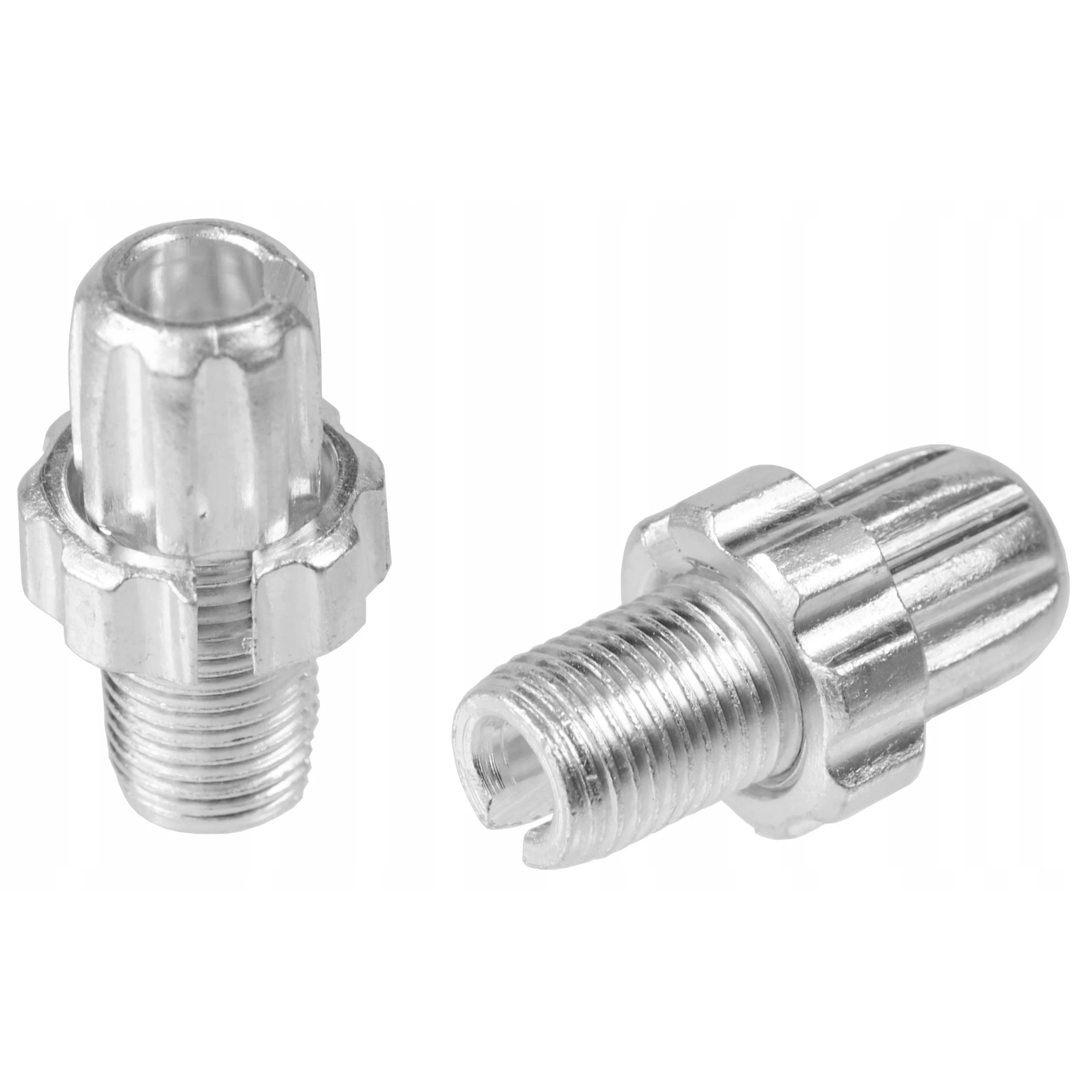 1. Surub pentru maneta frana, aluminiu, argintiu
