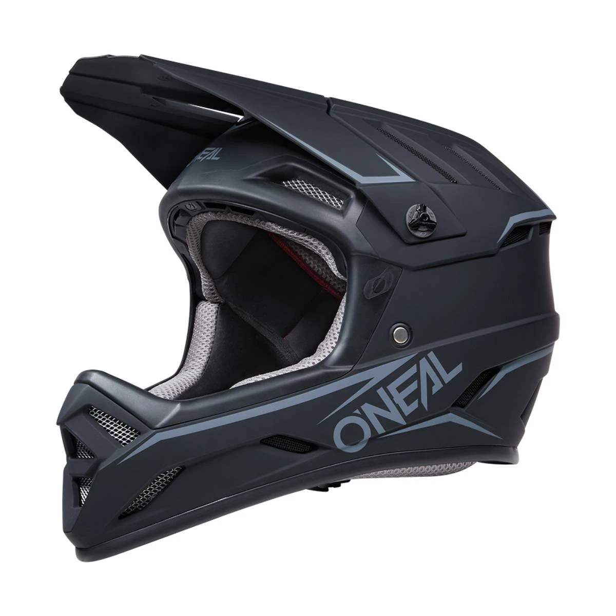 1. Casca Ciclism Full-Face O'Neal Solid Negru XS