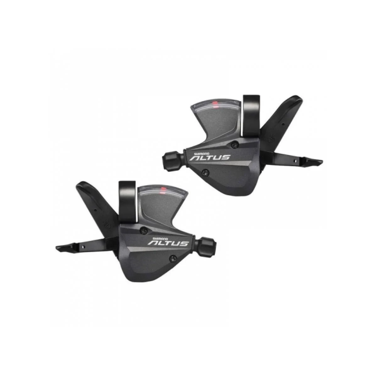 1. Set manete schimbator Shimano Altus SL-M370, 3x9 viteze, negru