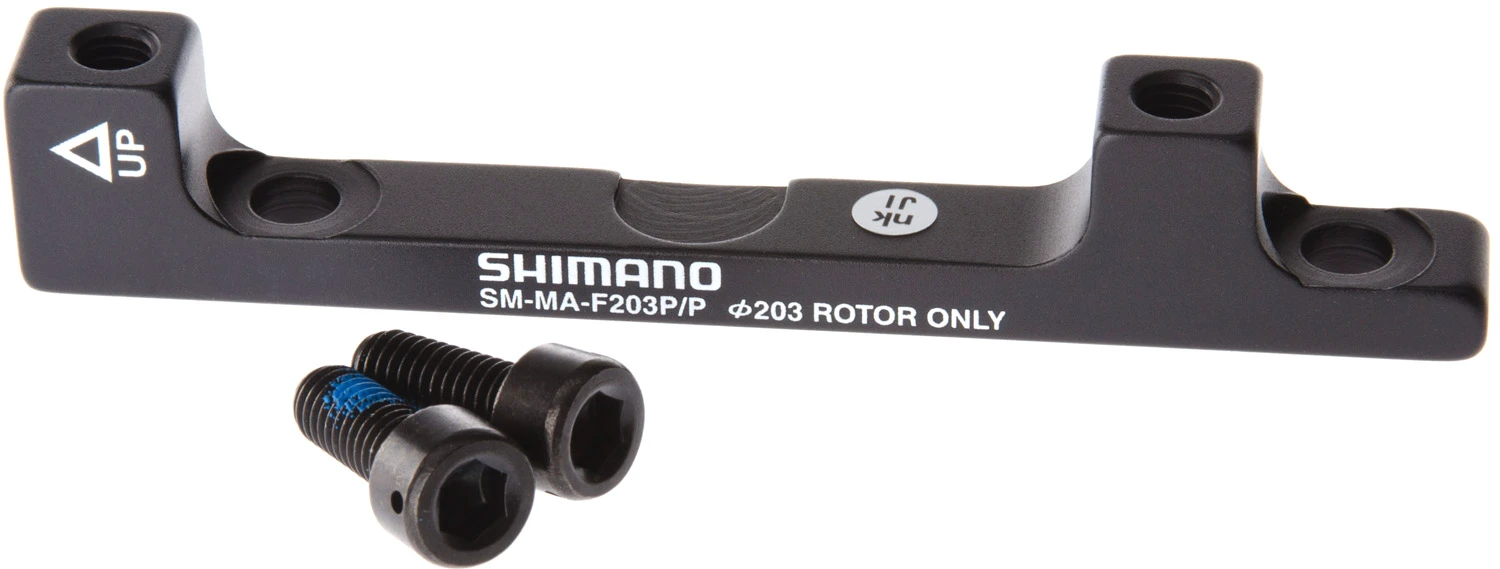 1. Adaptor frana Shimano SM-MA-F203P/P cu suruburi