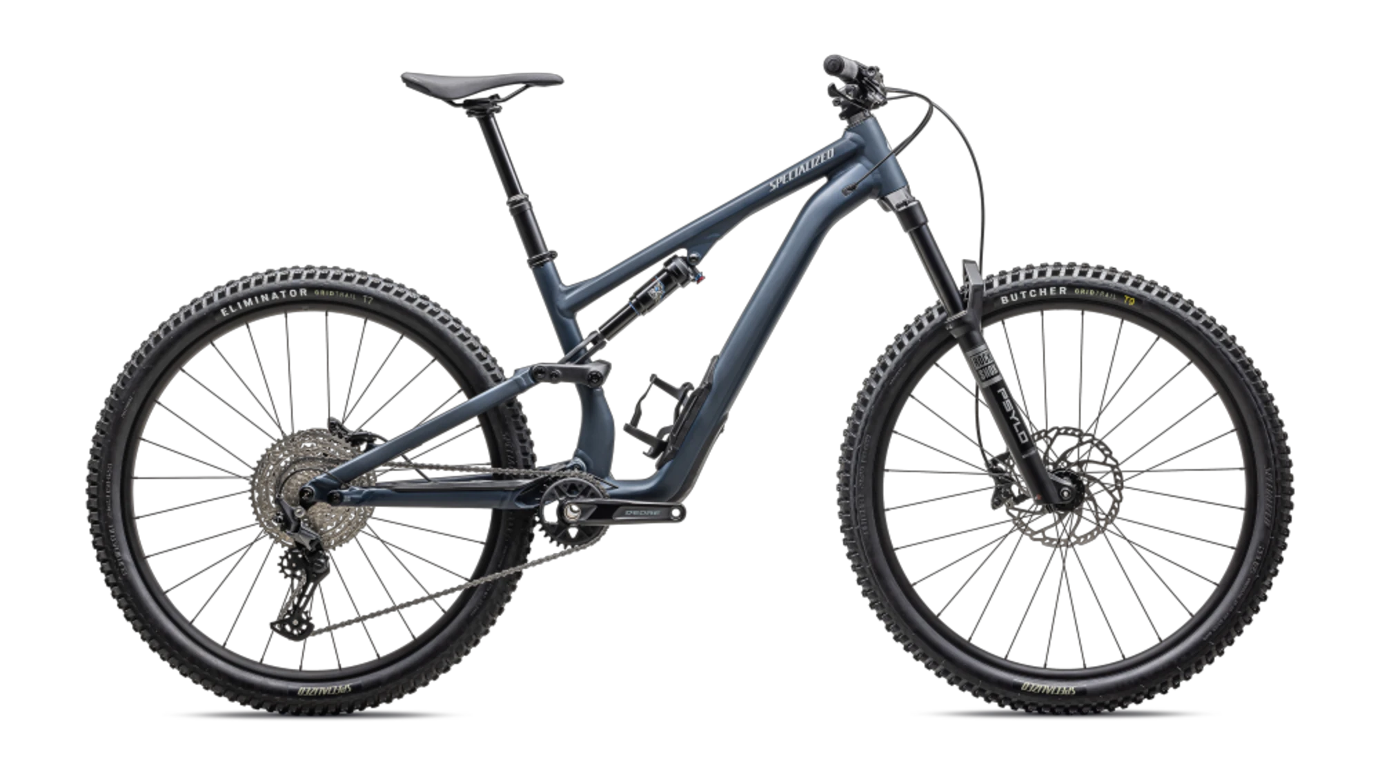 1. Bicicleta MTB Full Suspension Specialized Stumpjumper 15 Alloy Albastru-Gri 2025 S4