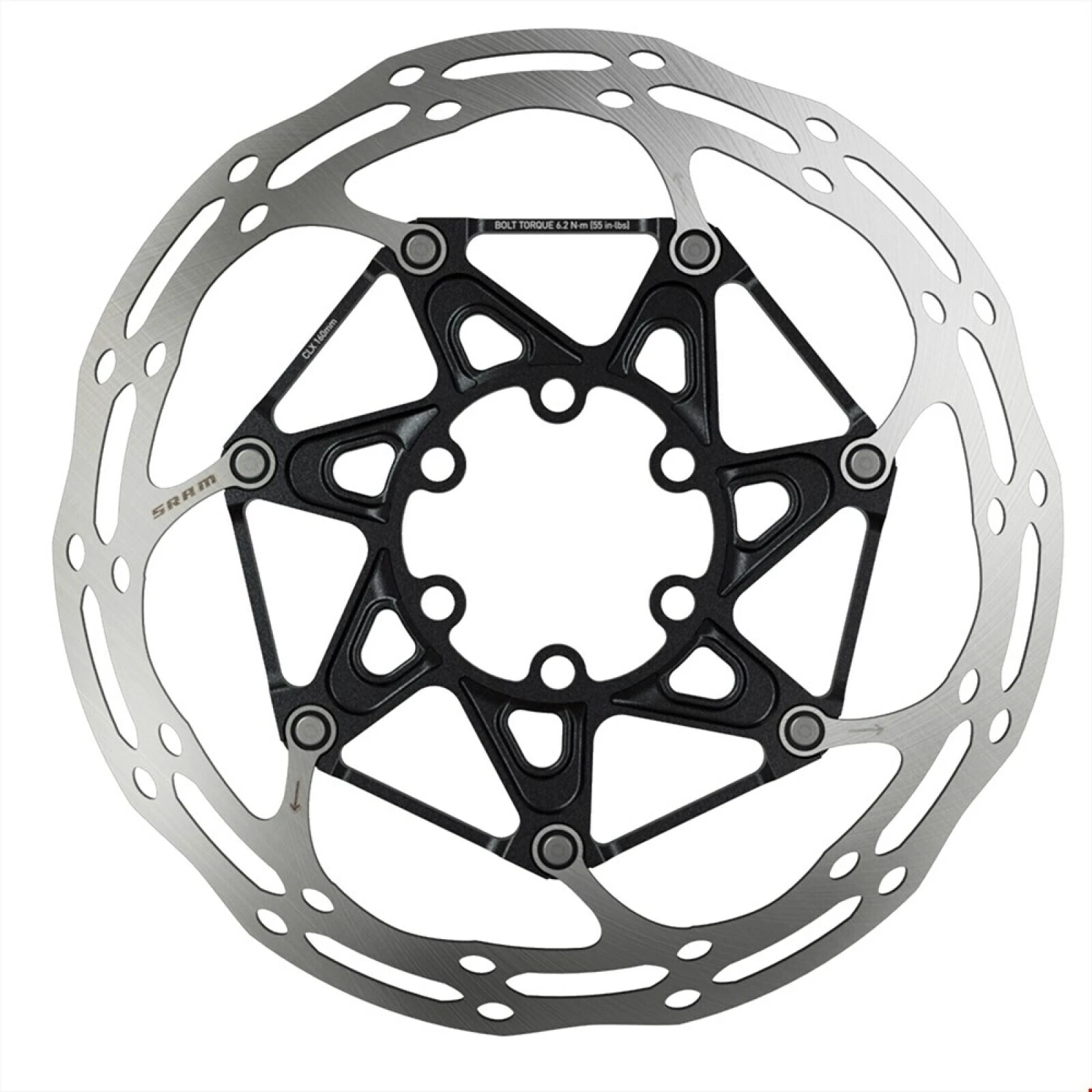 1. Disc Frana SRAM Centerline X Rounded 180 mm