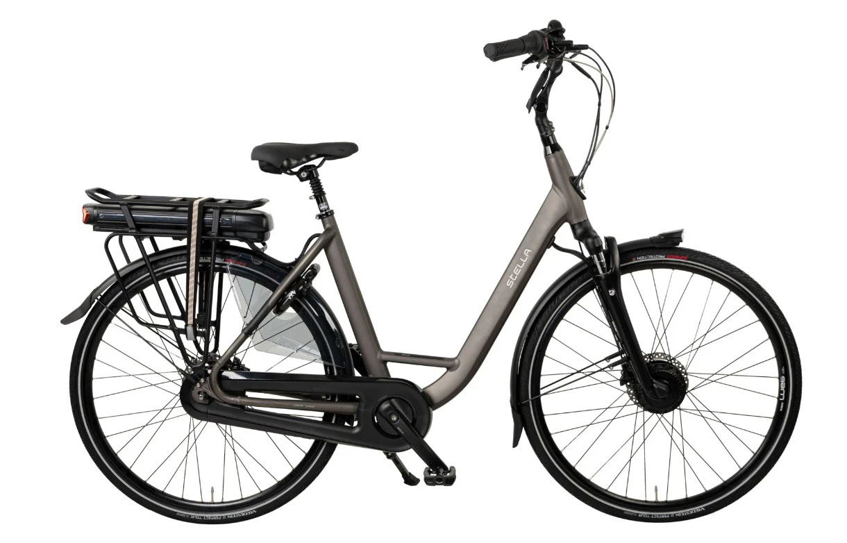 1. Bicicleta Electrica Stella Livorno FDST RTE 2.0 28 Gri L