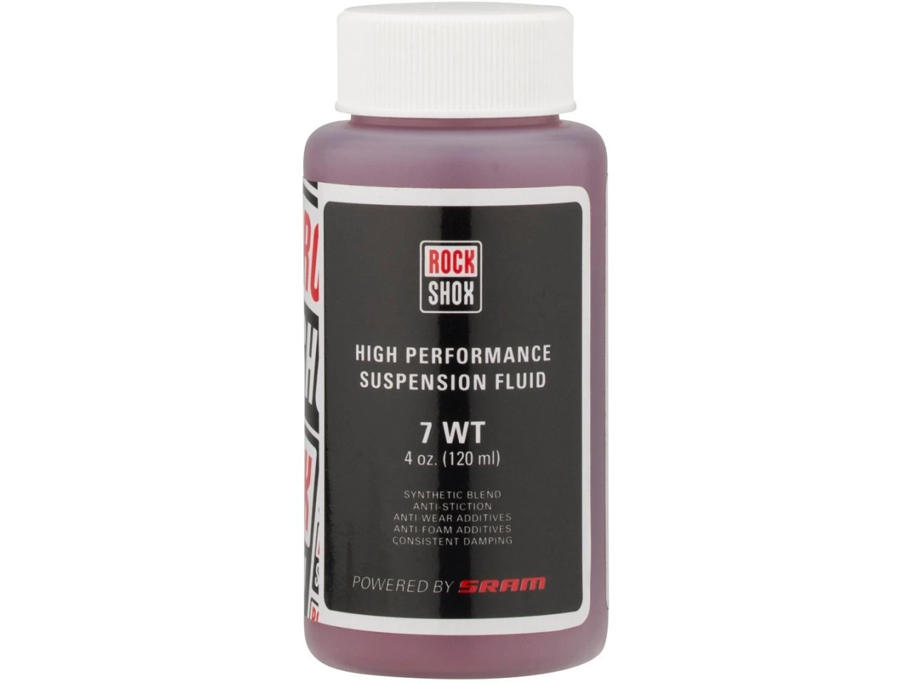 1. Ulei suspensie RockShox 7WT 120ml, Negru