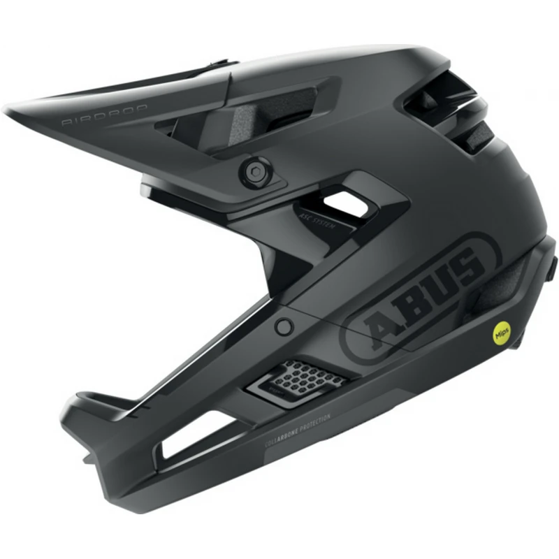 1. Casca Bicicleta FullFace Abus Airdrop MIPS Negru L/XL