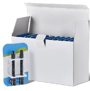 1. Valva Tubeless Weldtite Presta 55 mm Set 2 buc