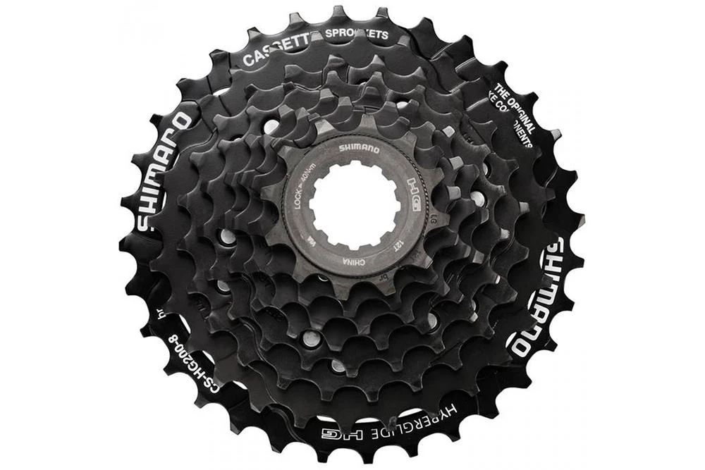 1. Grup pinioane Shimano MTB pentru 8 Viteze raport 12-32 dinti Cod CS-HG200-8232T