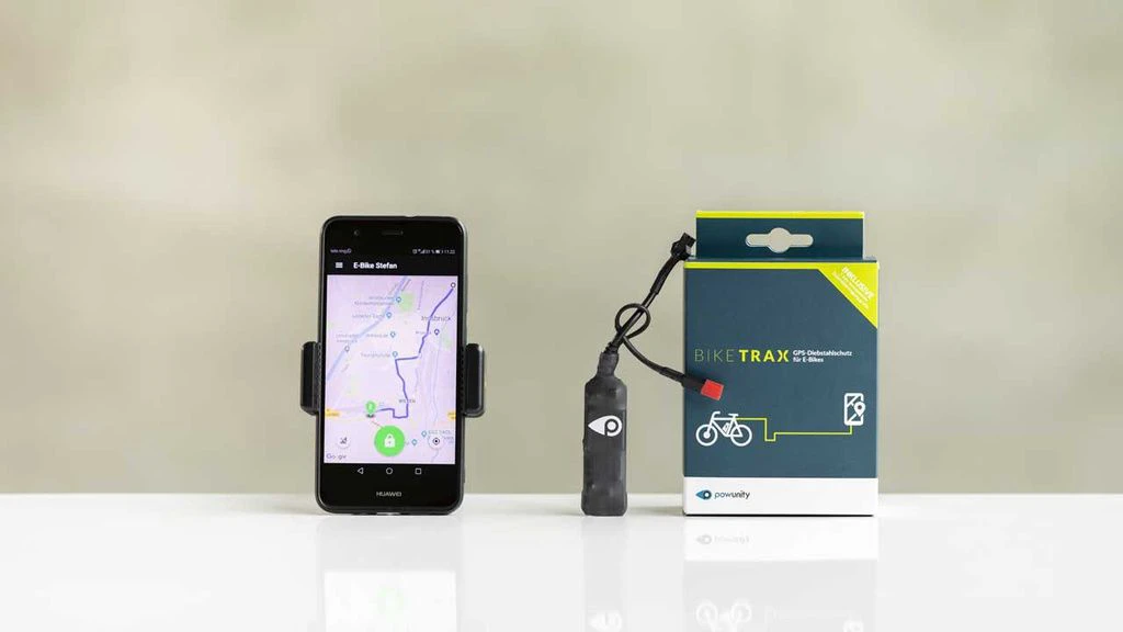 1. GPS Tracker BikeTrax 4G pentru E-Bike cu motor Shimano