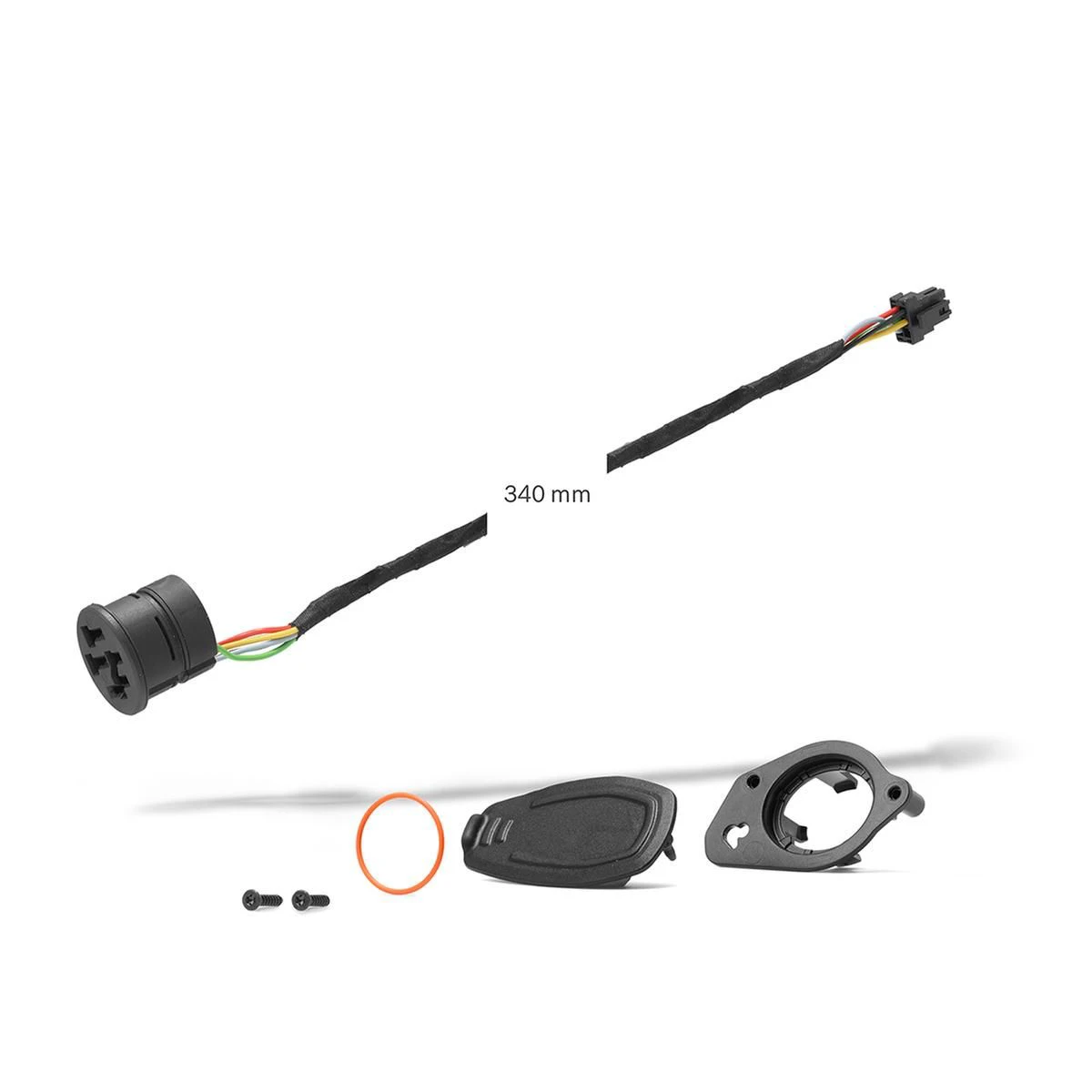 1. Kit cablu baterie motor incarcare Charging Socket for PowerTube 340 mm (BCH287)