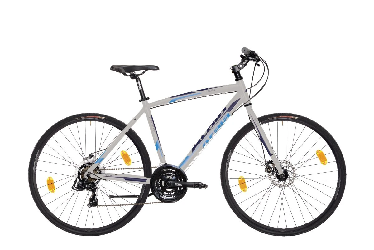 1. Bicicleta de Sosea TIME-OUT 21V MD, GRAY/LIGHT BLUE, 49 cm