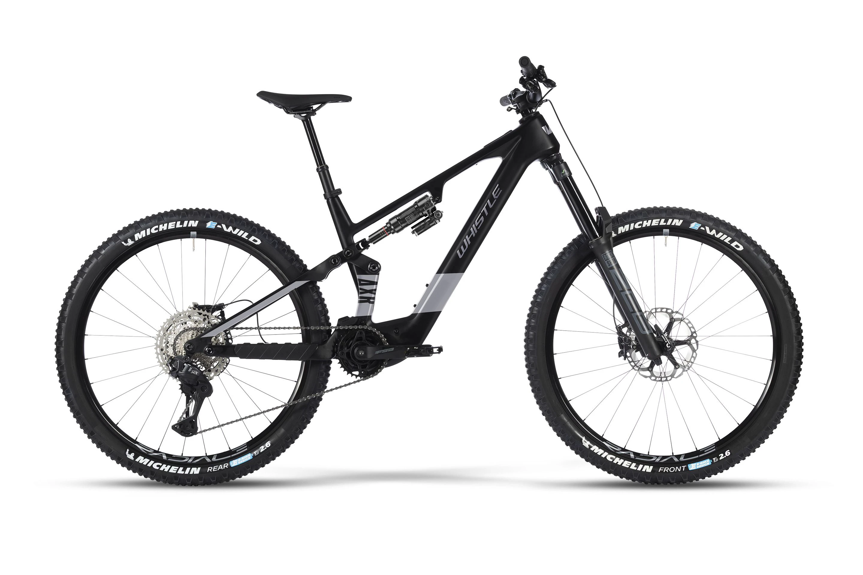 1. Bicicleta Electrica MTB Full Suspension WHISTLE AXR C8.6 Avinox M2S Di2 800Wh - 150Nm