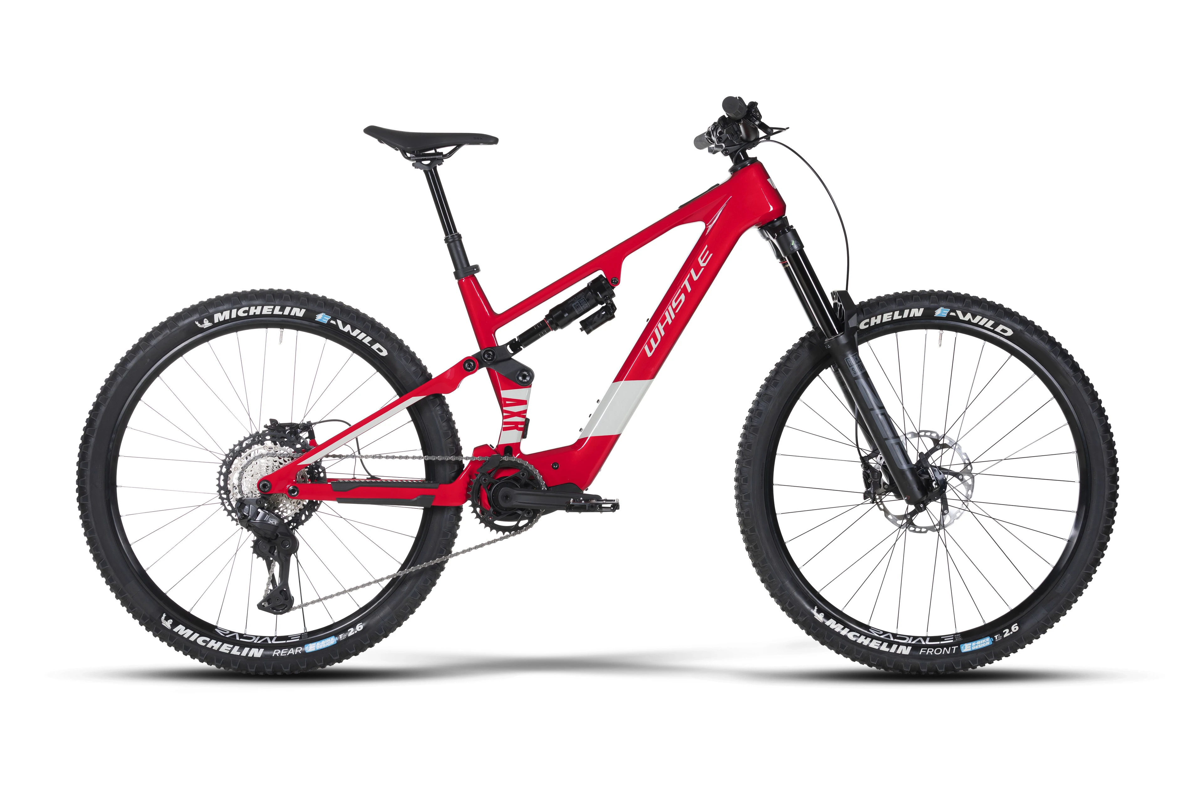 1. Bicicleta Electrica MTB Full Suspension WHISTLE AXR C8.7 Avinox M2S Di2 800Wh - 150Nm