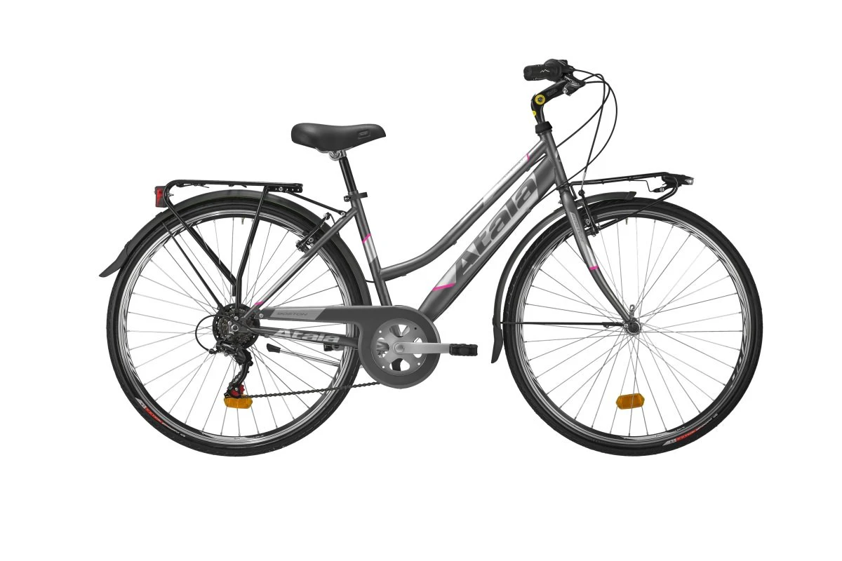 Bicicleta de Trekking ATALA BOSTON 6V LADY, ANTHRACITE, 44 cm - 251078