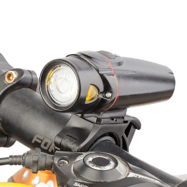 1. Far lampa frontala ciclism 350 lumen, reincarcabil USB, 4 moduri luminare, negru