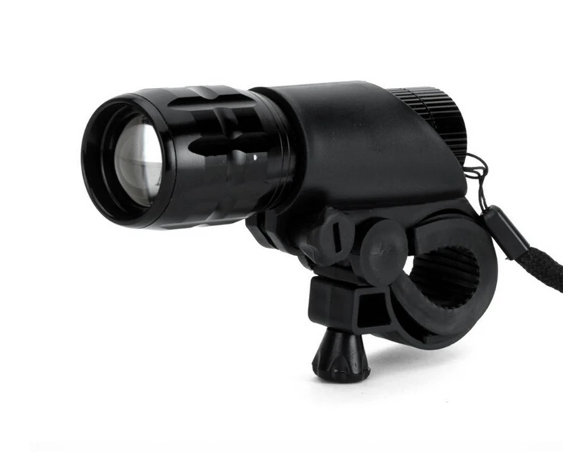 1. Far Bicicleta / Trotineta Retoo cu LEDuri LUXLED cu 2 Moduri Iluminare, Rezistent la Apa, Fixare Usoara pe Ghidon, Suport Inclusa, Negru