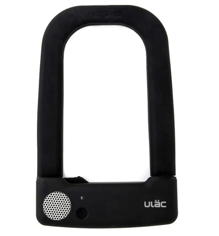 1. Antifurt ULAC Bangdogge, alarma 110 decibeli, otel calit ultra rezistent 13mm, invelit in cauciuc, 2 chei, negru