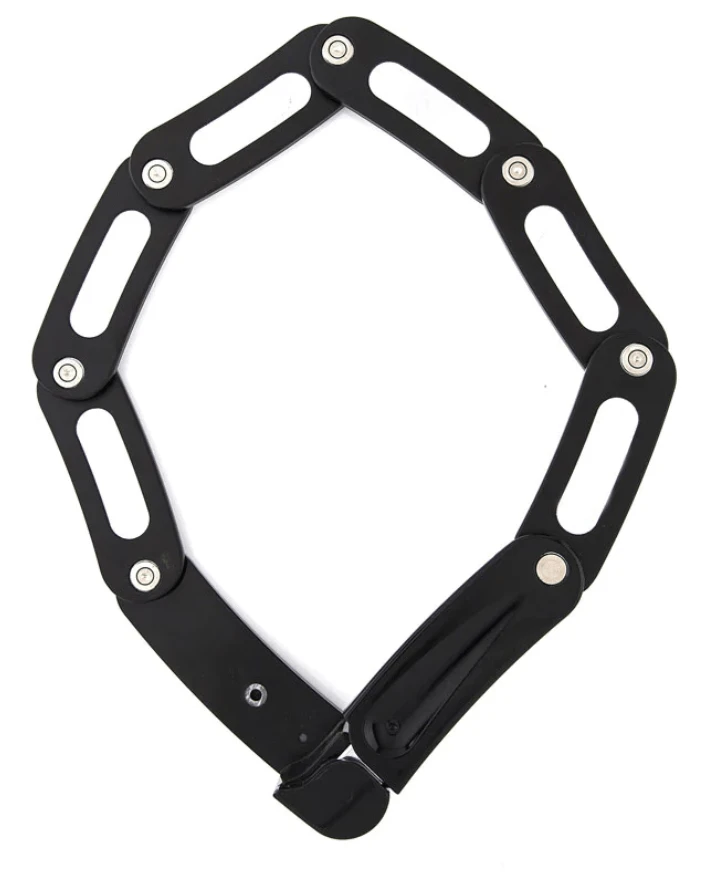 1. Antifurt Ulac Blade Type X, 6 mm grosime otel beton inoxidabil, inchidere cu cheie, negru