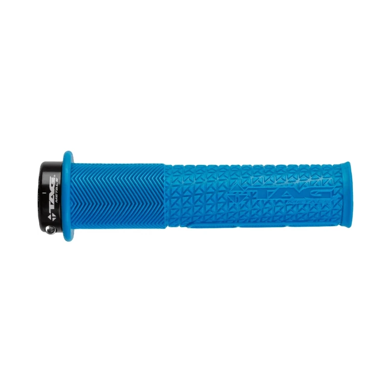 1. Mansoane Tag T1 Braap, diametru exterior dual 29-31 mm pentru prindere superioara, tip lock-on, albastru