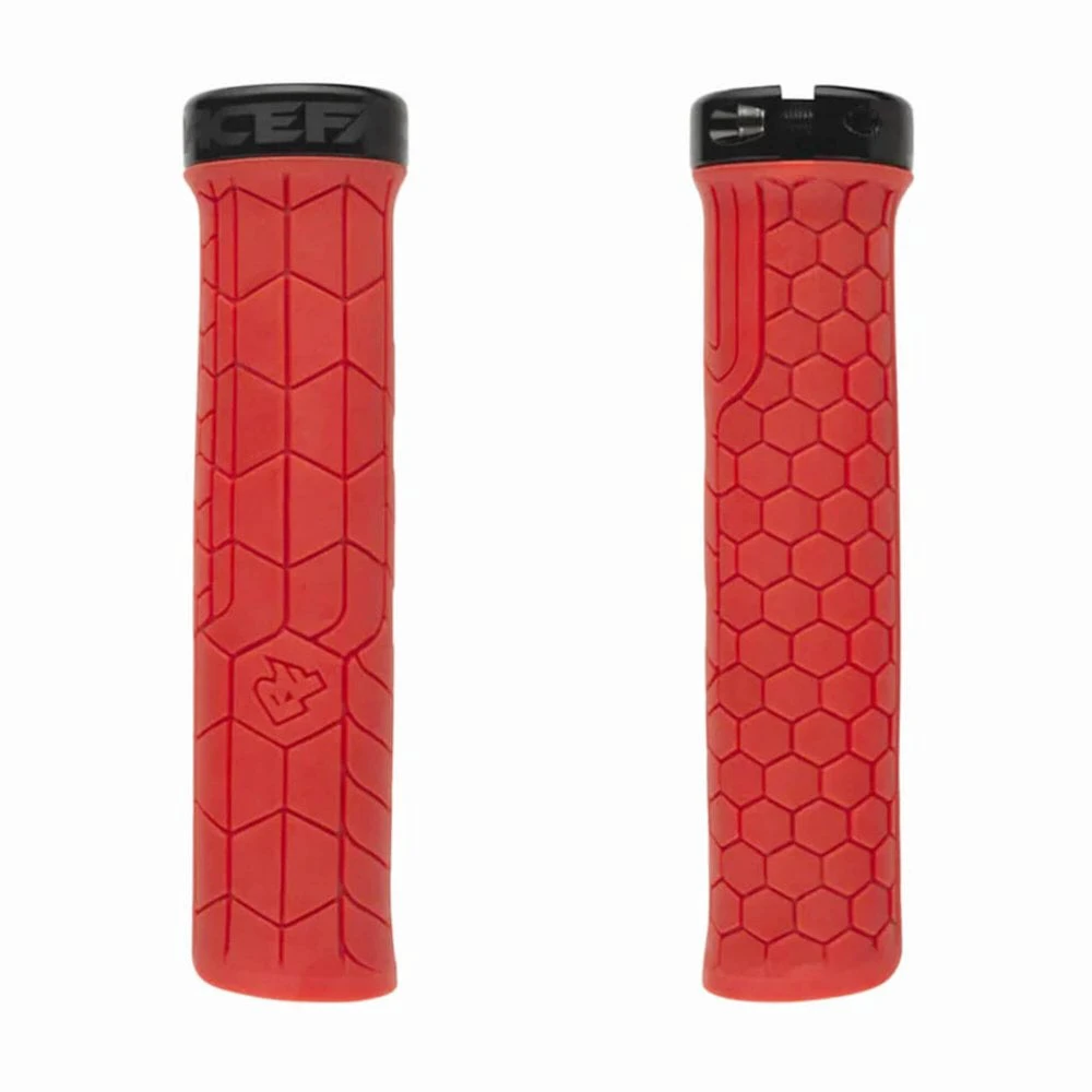 1. Mansoane Race Face Getta Grip, diametru 30 mm, raport durabilitate / comfort, rosu