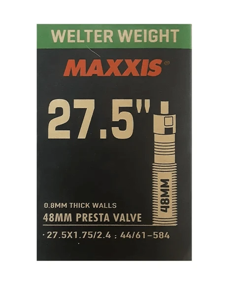 1. Camera roata bicicleta, MAXXIS, Welter, 1.75 - 2.4 inch, Negru
