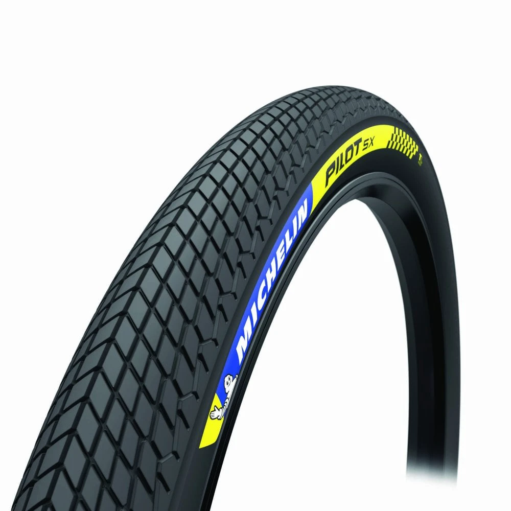1. Anvelopa cauciuc BMX Michelin Pilot SX, 20" x 1 3/8, greutate 400g, densitate 3x60 TPI, tubeless ready