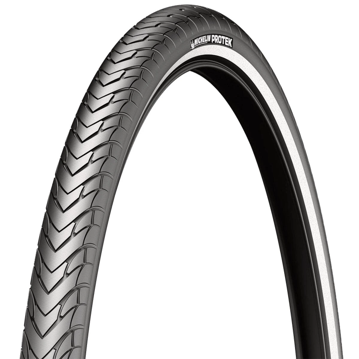 1. Anvelopa cauciuc Michelin Protek 26x1.5 Access Line, ideal pentru oras, negru