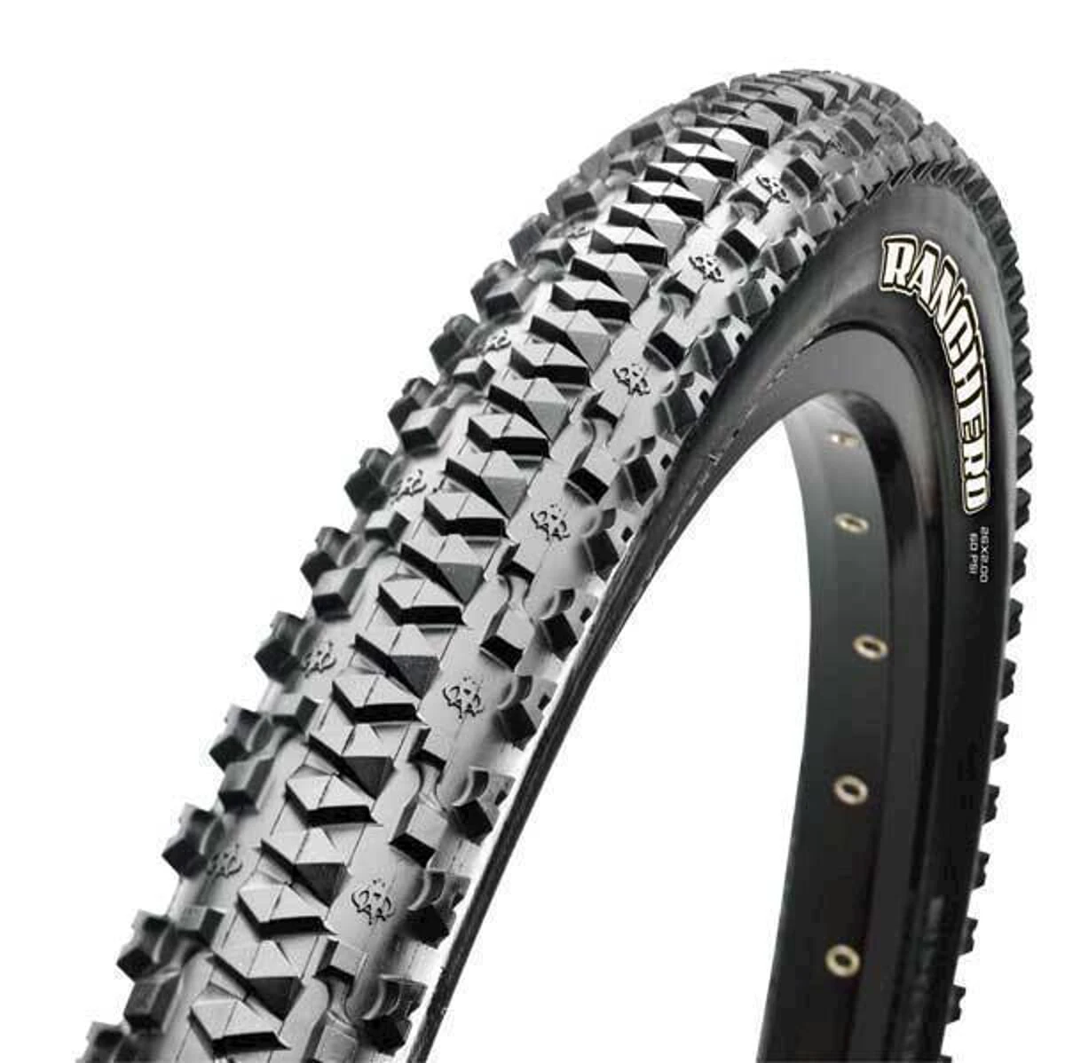 1. Anvelopa cauciuc Maxxis Ranchero 26 x 2.00, pentru viteza si control, negru