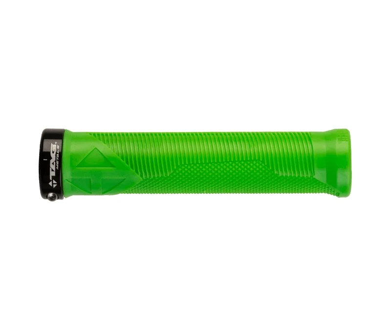 1. Mansoane gripuri TAG T1 Section, diametru 30 mm, tip lock-on, aderenta si absorbtie socuri, set 2 bucati, verde