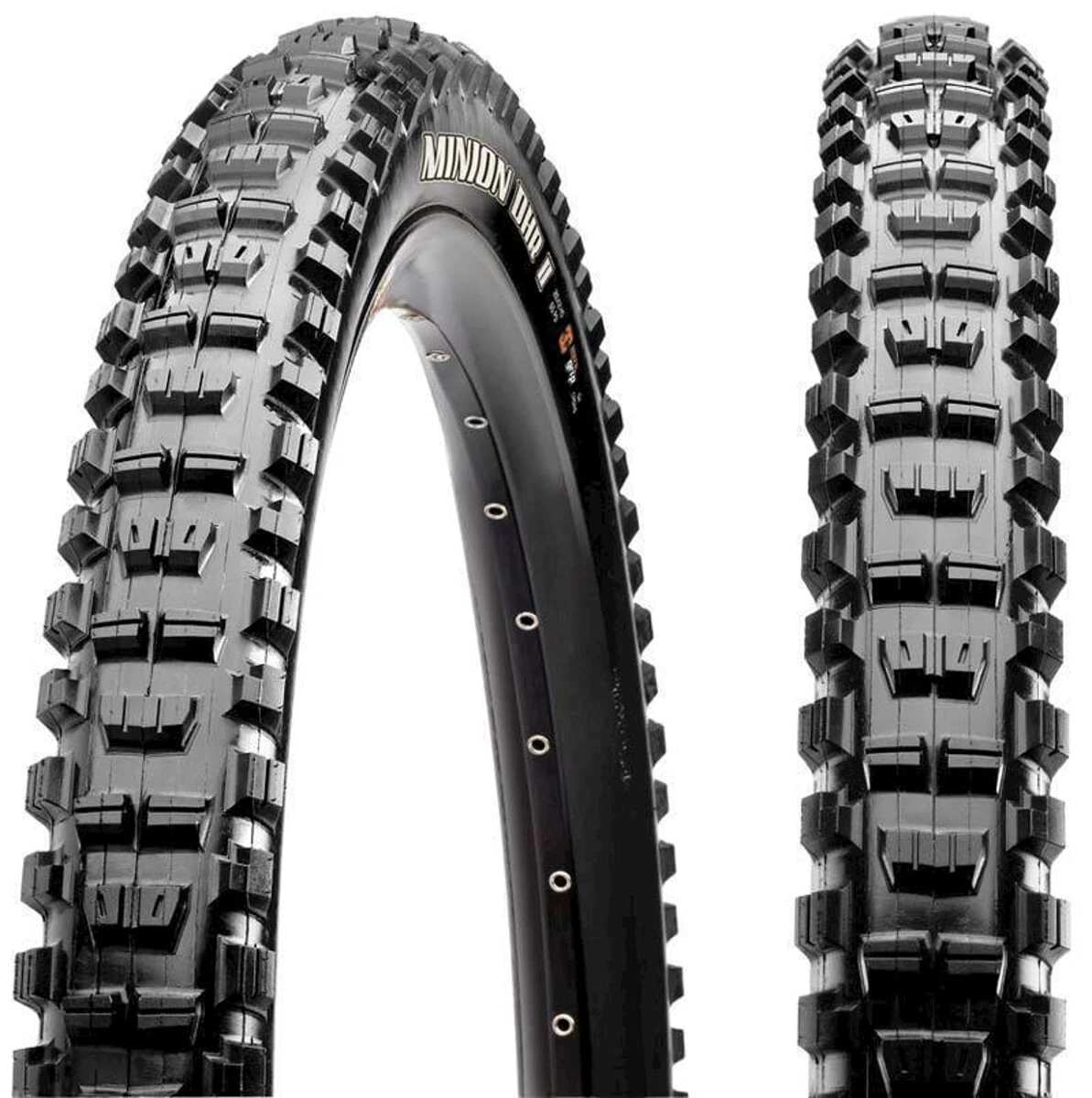 1. Anvelopa cauciuc Maxxis Minion DHR II 29 x 2.40 BikePark, Tubeless Ready TR, EXO, 60 TPI
