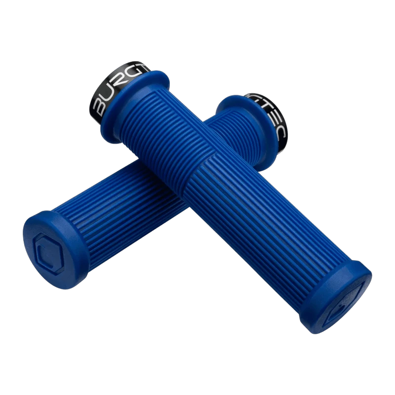1. Mansoane bicicleta, Burgtec, albastru, 31mm x 141mm