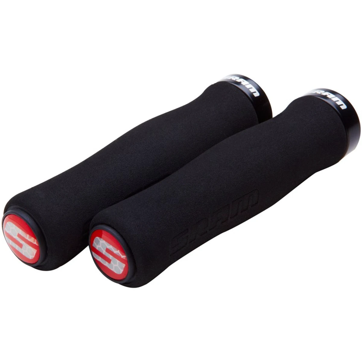 1. Set mansoane Sram Locking Grips Foam 129 Negru
