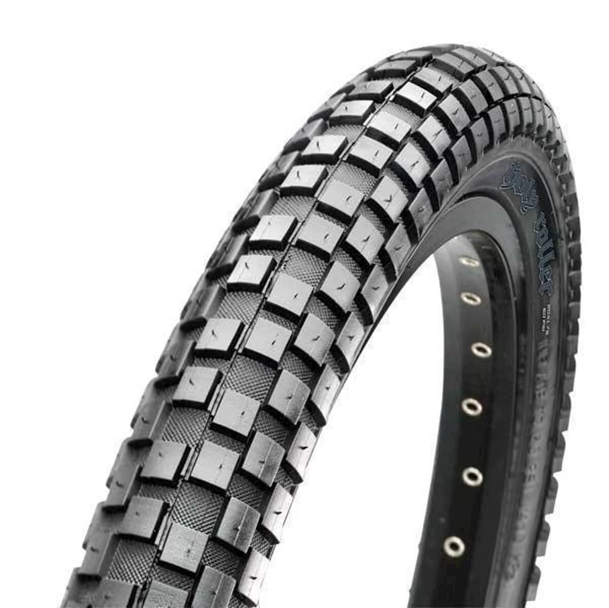 1. Cauciuc bicicleta Maxxis Holly Roller 26 x 2.40, potrivit pentru asfalt si dirt jump BMX, fata sau spate, negru