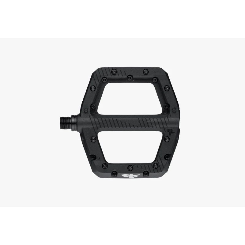 1. Pedale profesionale Race Face Chester Pedal 24 (2025), 115 x 110 mm, material compozit, 22 pini, negru