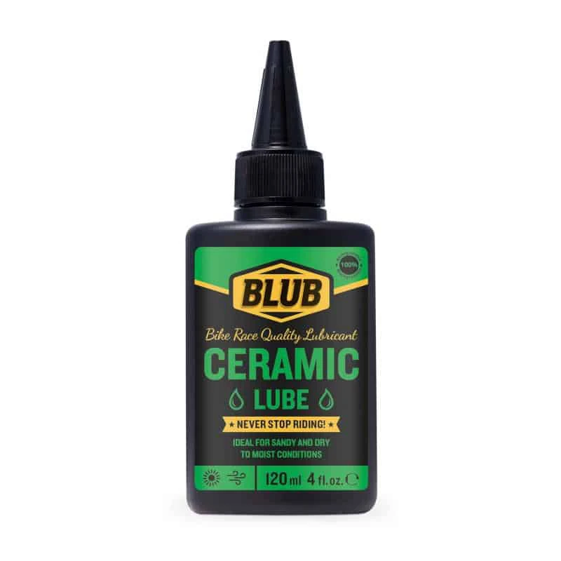 1. BLUB Ceramic Lube, lubrifiant ceara lant bicicleta, ideal pentru orice vreme, 120 ml adica 80 aplicari
