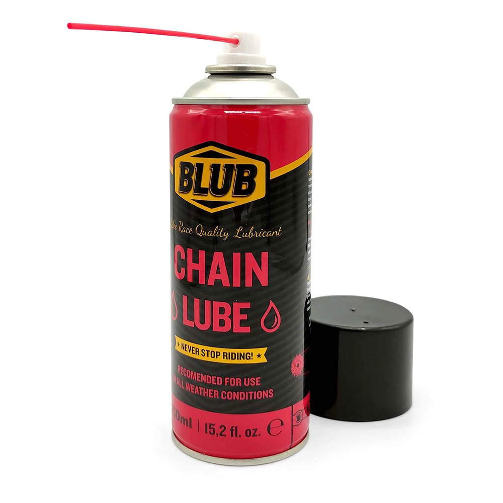 1. Spray ungere lant Blub Chain Lube, 450 ml, eficient in toate anotimpurile, aplicare usoara prin pulverizare