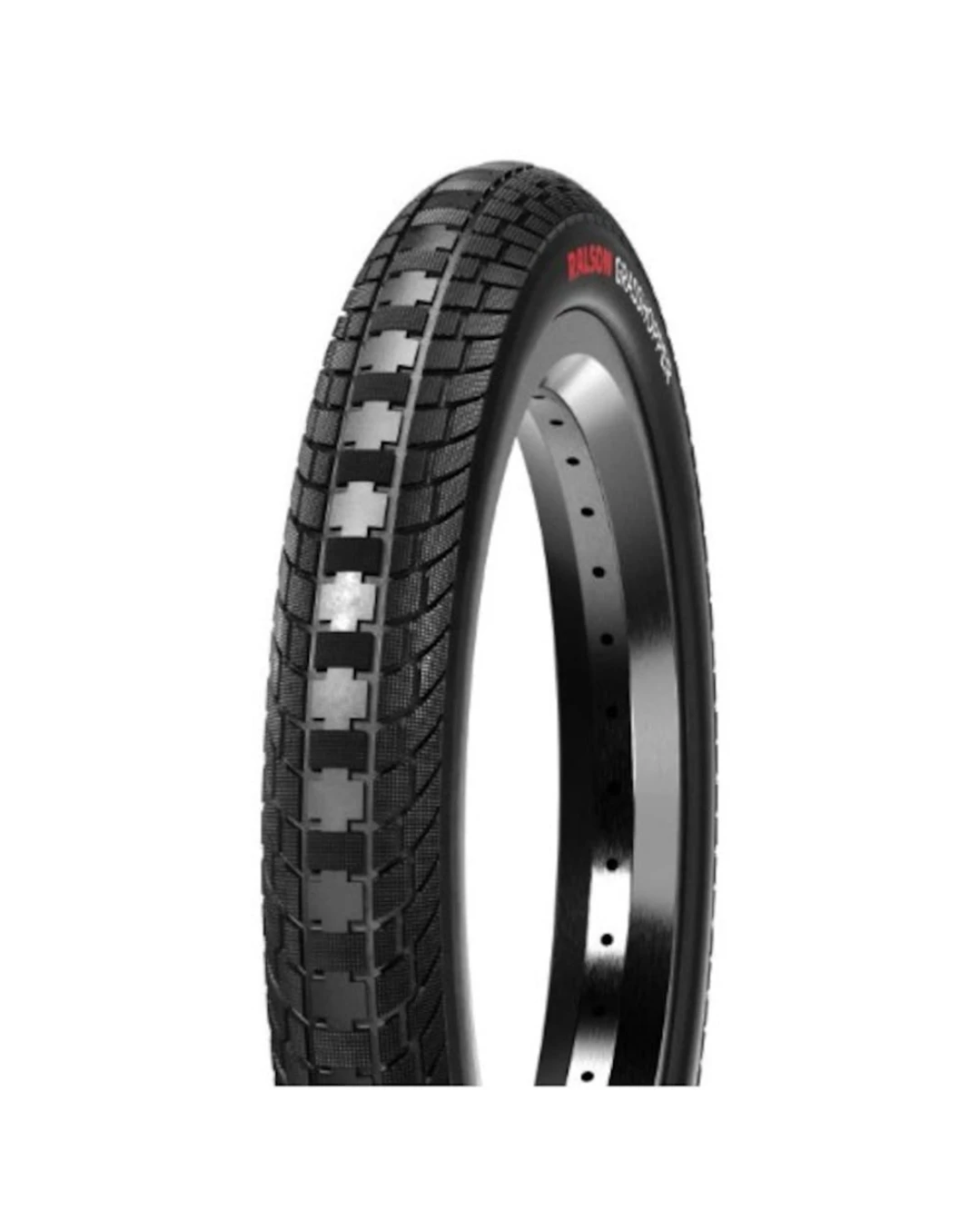 1. Anvelopa bicicleta Ralson Grasshopper 18 x 1.75, talon rigid, frictiune redusa, negru