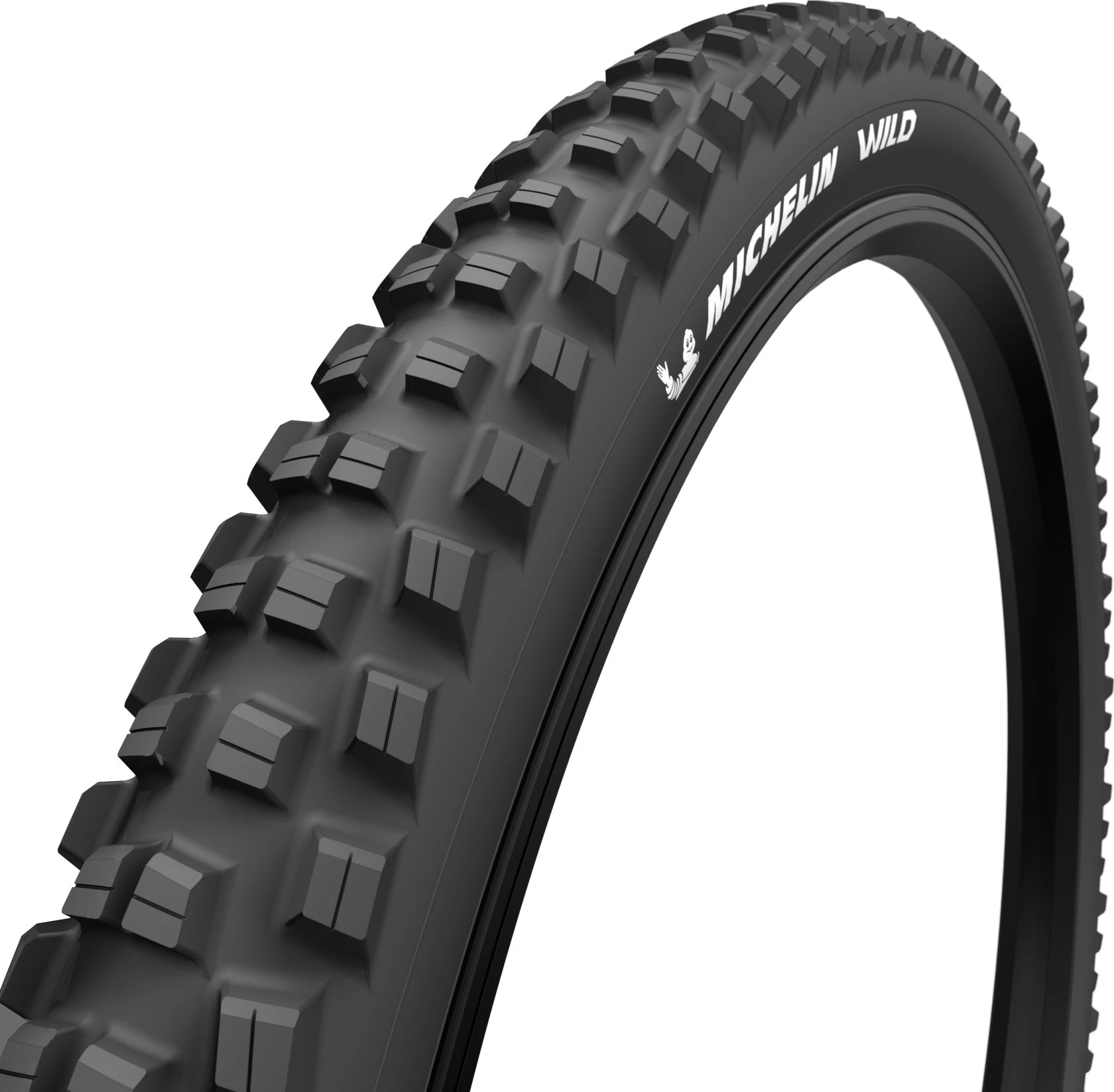 1. Anvelopa cauciuc Michelin Wild, 29 x 2.40, greutate 740g, densitate 3x60 TPI, negru