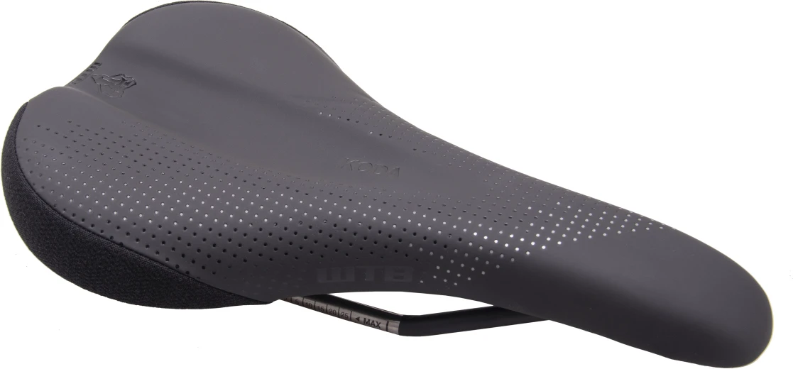 1. Sa scaun bicicleta WTB Saddle Steel Koda wide, latime 150mm, sina otel, material microfibra, negru