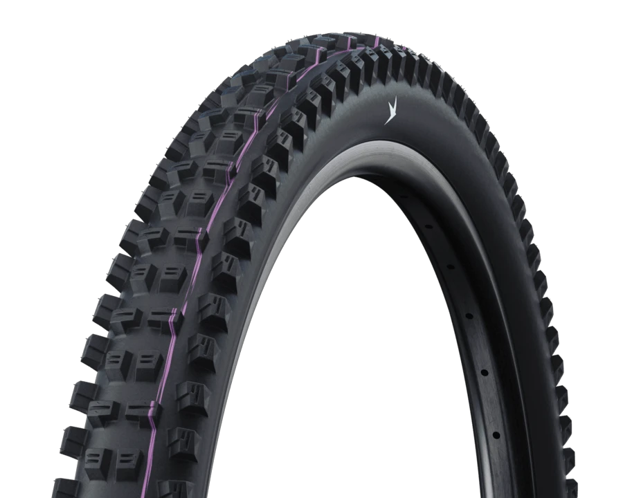 1. Anvelopa radiala pliabila Schwalbe Tacky Chan 27.5 x 2.40, cea mai rapida anvelopa de downhill din lume