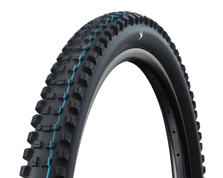 1. Anvelopa pliabila cauciuc Schwalbe Romy Trail 27.5 x 2.40, compatibil e-bike, usoara, rapida si rezistenta MTB enduro
