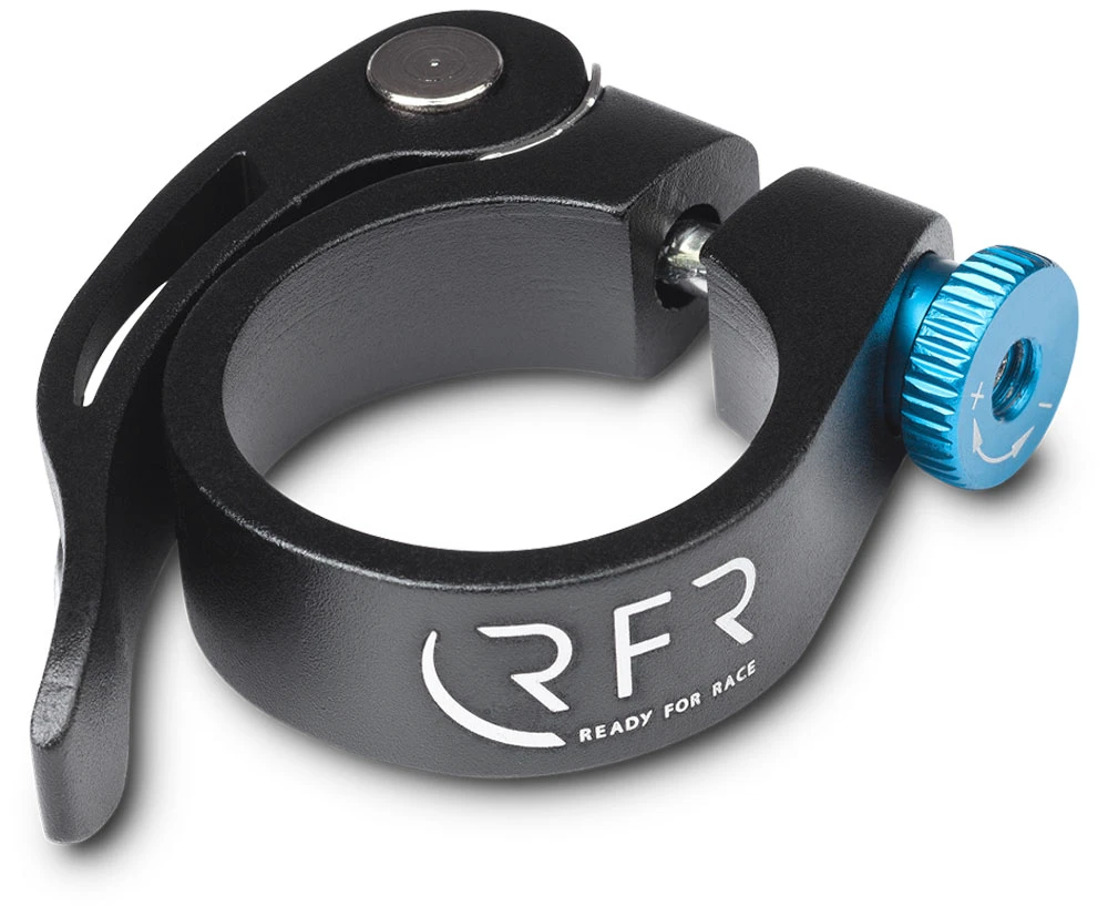 1. RFR colier tija sa aluminiu 31.8 mm, aluminiu, mecanism quick release, negru