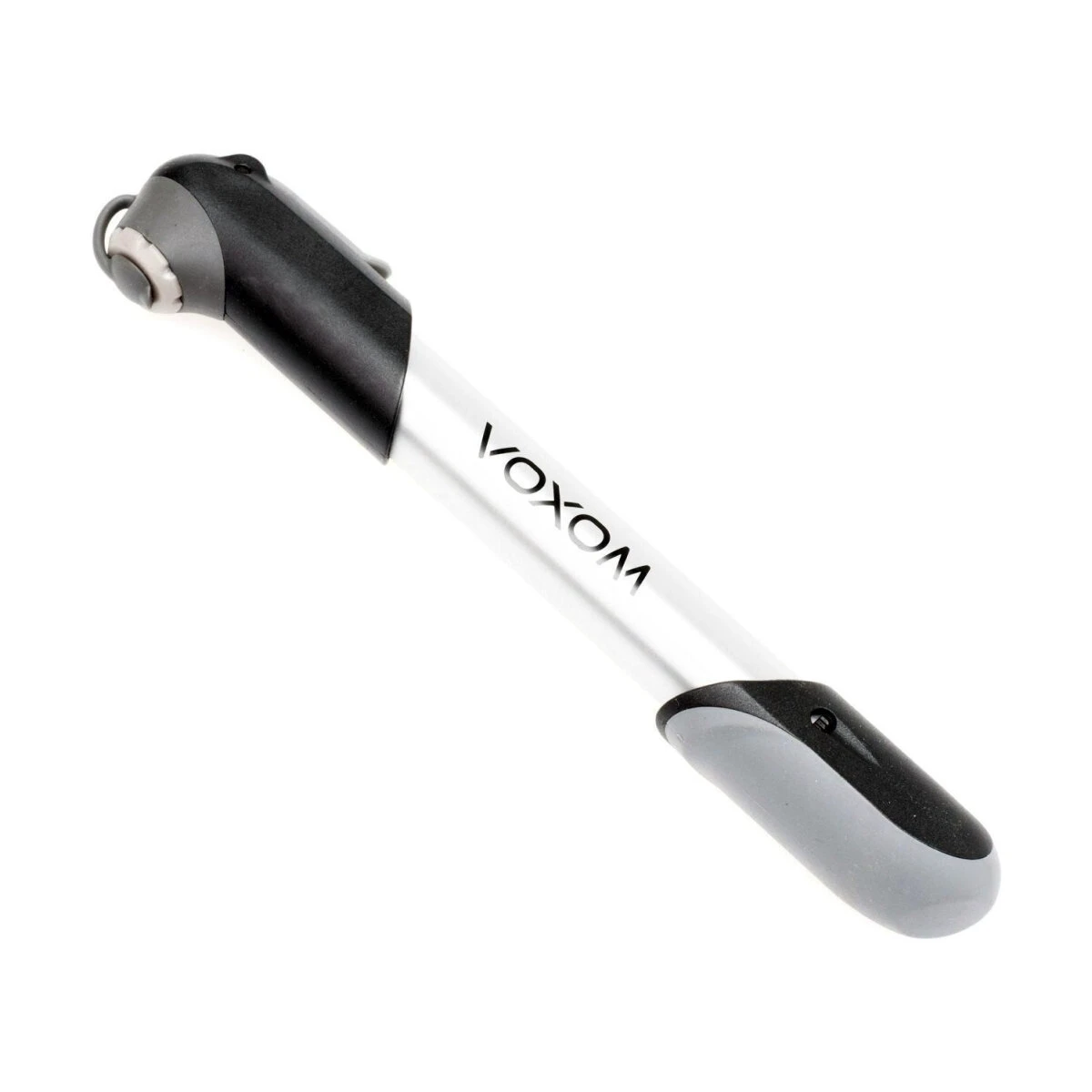 1. Mini pompa de mana Voxom pentru valve Presta (bicicleta) sau Schrader (auto), 120 psi, lungime 20 cm