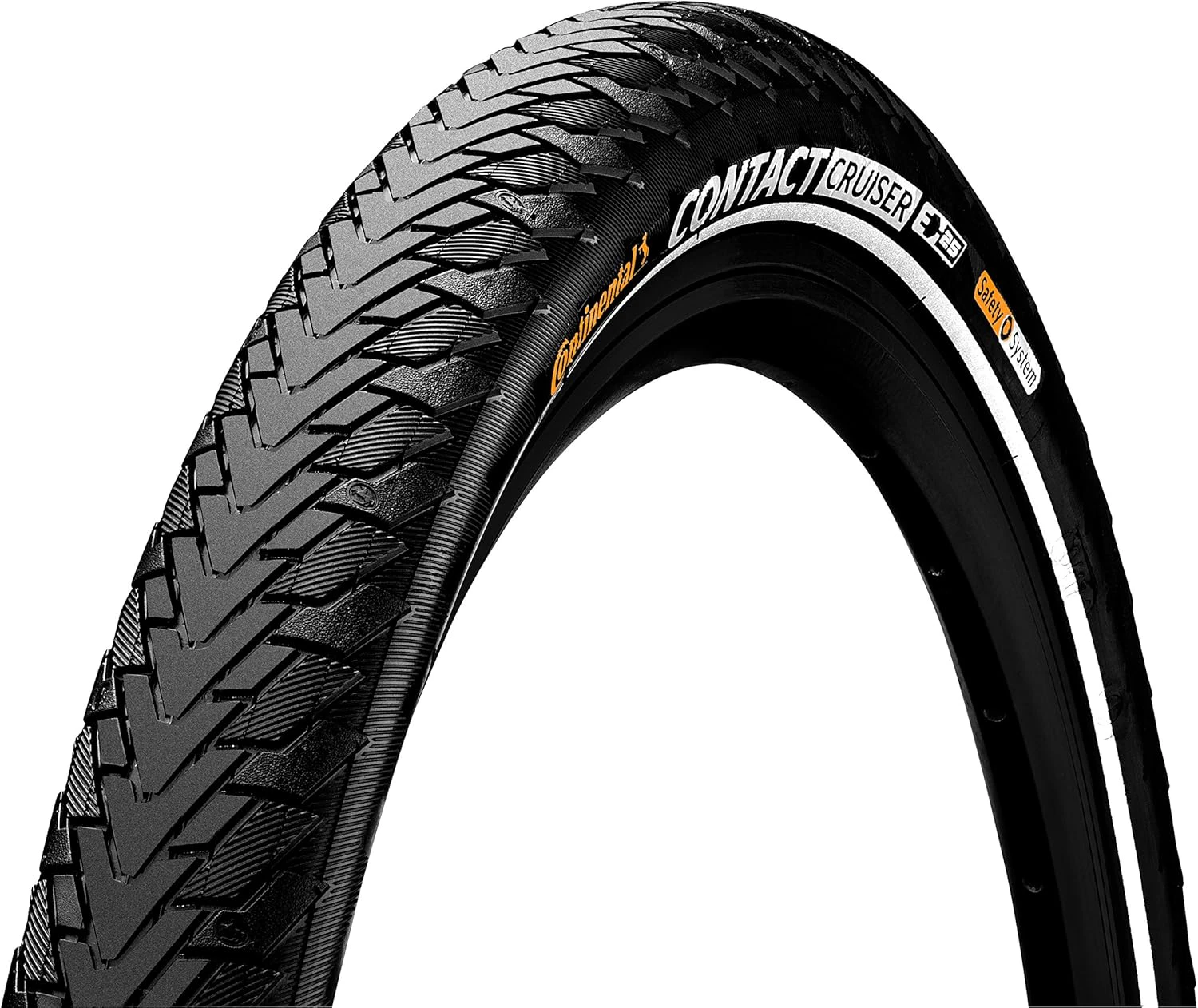 1. Anvelopa cauciuc bicicleta Continental Contact Cruiser 27.5 x 2.35, 60-584, adaptata perfect pentru asfalt, inel reflectorizant pe timp de noapte