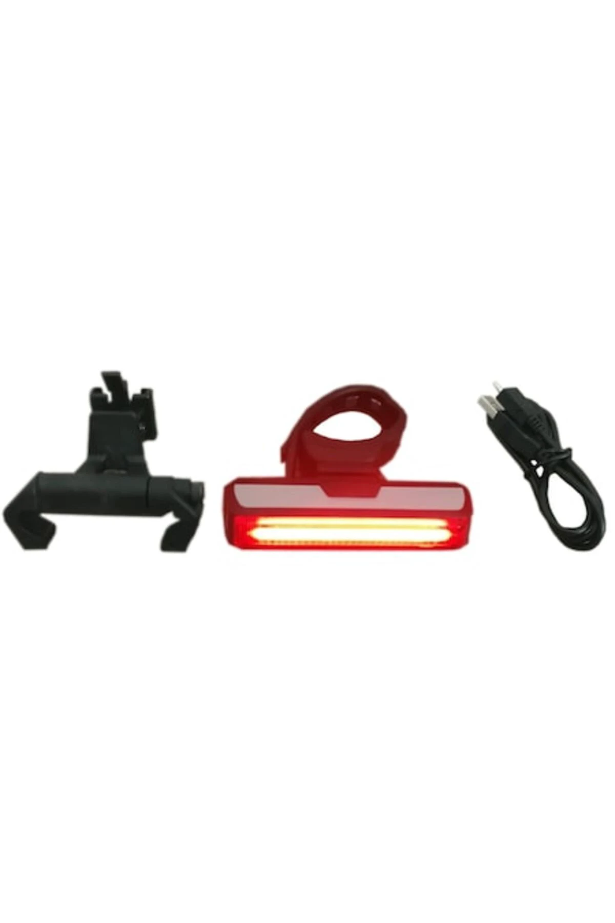 1. Stop COB LED Claud Butler Bion 27, reincarcabil USB, 6 moduri luminare, negru