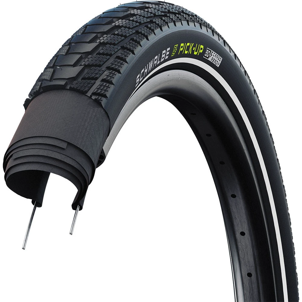 1. Schwalbe Pick-Up Performance Line 27.5 x 2.60, ETRTO: 65-584, Versiune: Super Defence, anvelopa groasa de asfalt