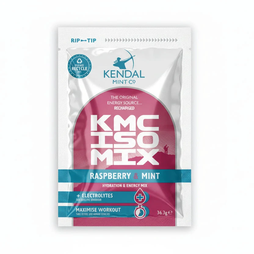 1. KMC ISO MIX | Raspberry & Mint Isotonic Mixture | | Ideal for Running, Cycling, Swimming, Triathlons, & Marathons - Kendal Mint Co